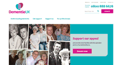 Desktop Screenshot of dementiauk.org